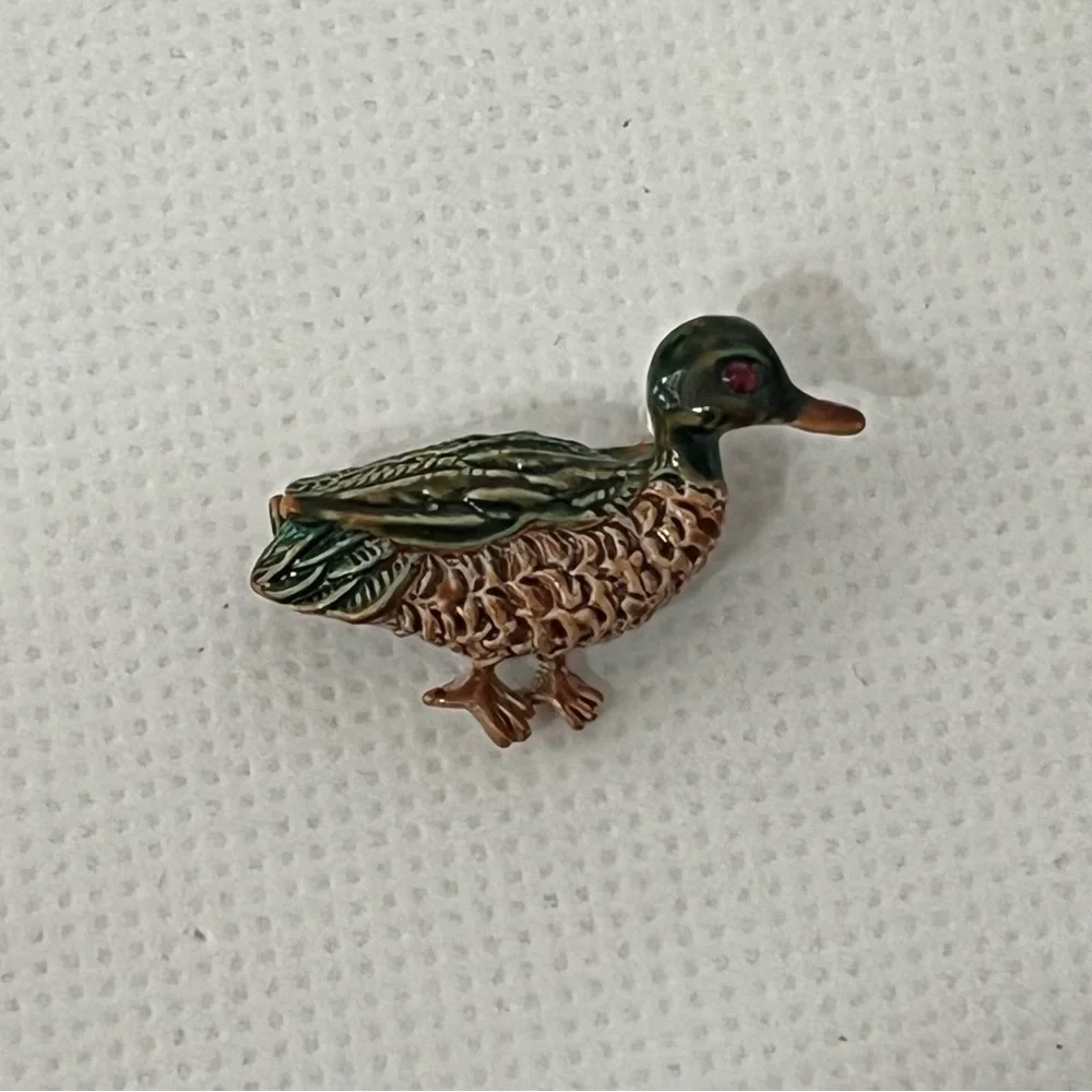 Vintage Gerry’s Duck Mallard Brooch